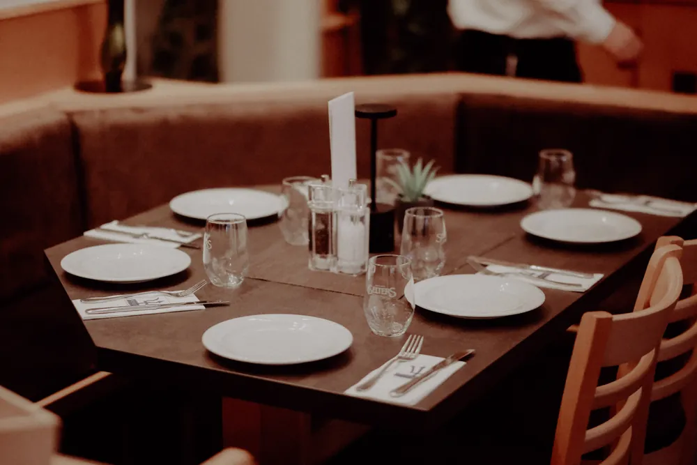 A table set for a celebration